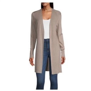 Worthington Women's Long Sleeve Open Front Cardigan